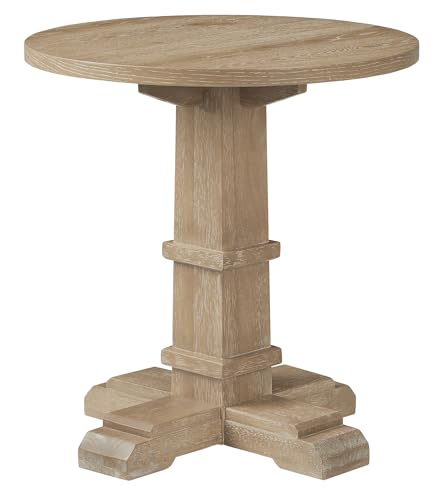 Crosley Furniture Joanna Moderner Bauernhaus Beistelltisch Beistelltisch Akzent Wohnzimmermöbel Rustikales Braun von Crosley Furniture