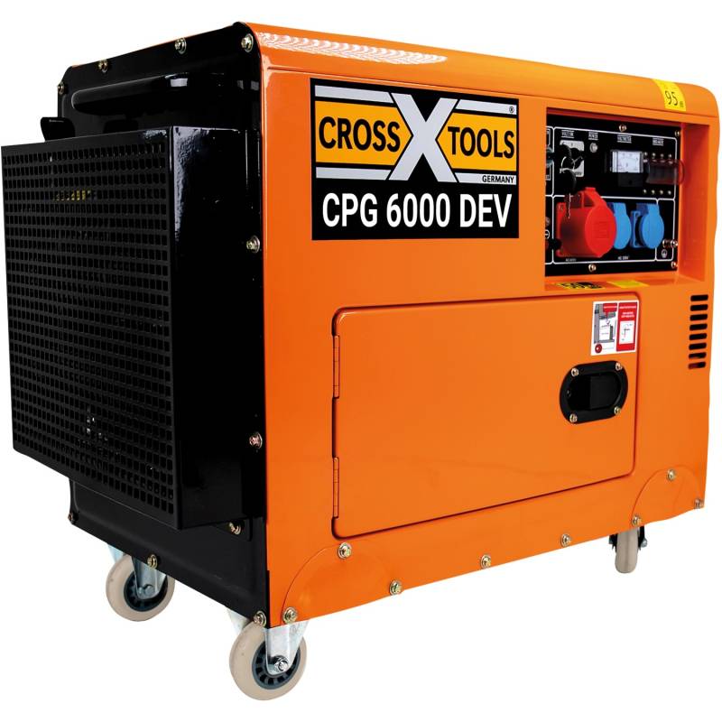 Cross Tools Diesel-Stromerzeuger CPG 6000 DEV von Cross Tools