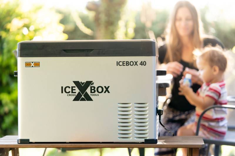Cross Tools Kompressor Kühlbox ICEBOX 40 65 x 37,5 x 42,7 cm (BxTxH) von Cross Tools