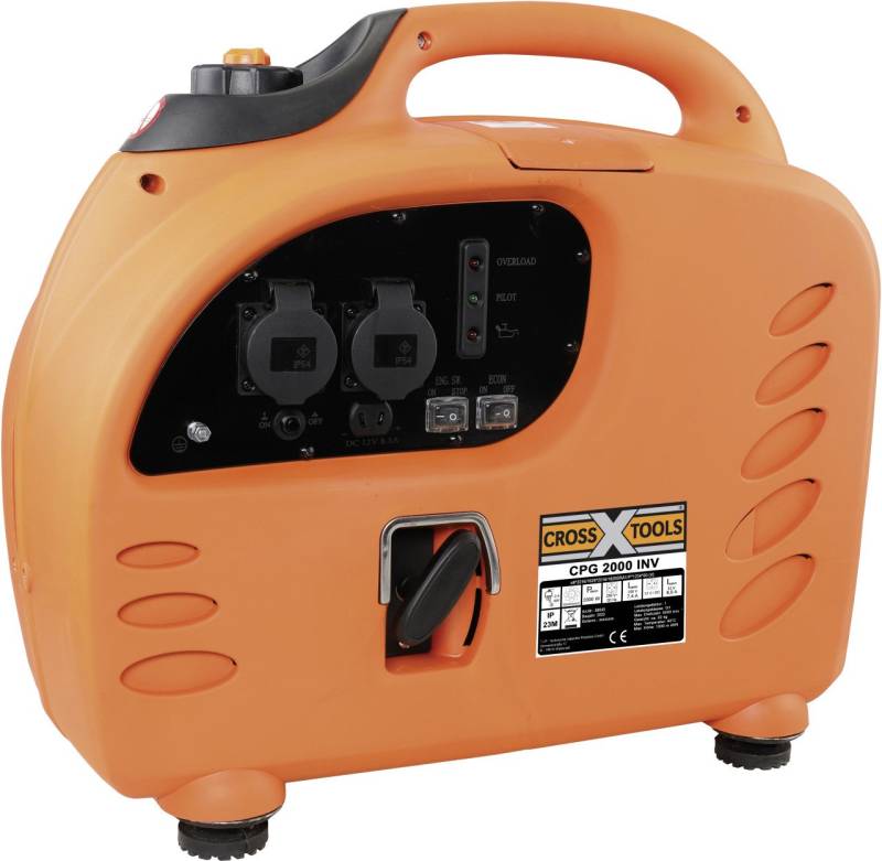 Cross Tools Inverter-Stromerzeuger CPG2000INV 2400 Watt Benzin von Cross Tools