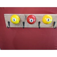 Billard Schlüsselbrett von CrossbaerWood