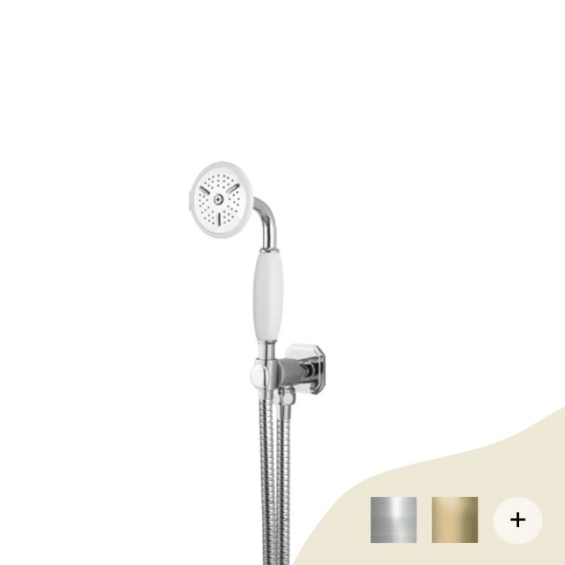 Handbrausen Retro/Vintage Serie Belgravia Chrom von Crosswater von Crosswater