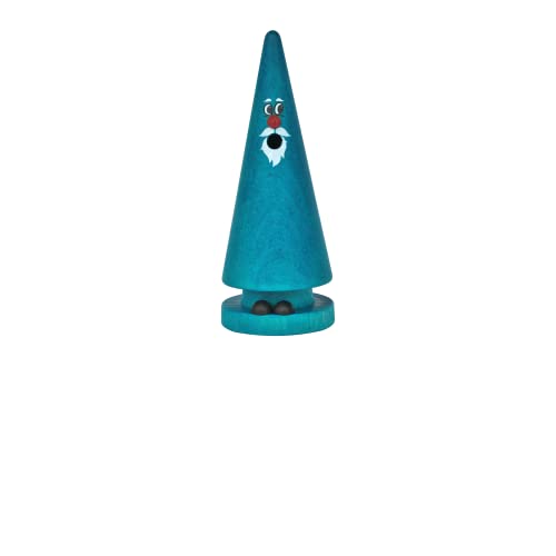 Crottendorfer Räucherkerzen - Räucherfigur/Räuchermännchen - Ziegenbeine - Motiv: Waldi Winter - 13 cm - Made in Germany von Crottendorfer