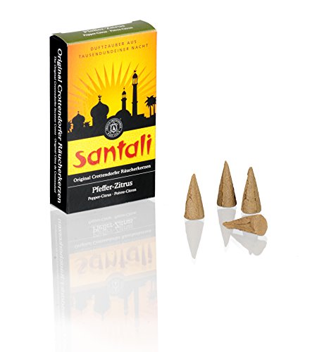 Crottendorfer Räucherkerzen Santali Pfeffer-Zitrus Crottendorfer Räucherkerzen Santali Pfeffer-Zitrus von Crottendorfer