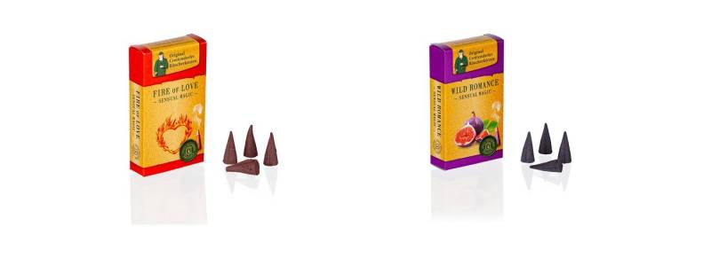 Crottendorfer Duftkerze 2er Set: Fire of Love / Wild Romance, Sensual Magic Räucherkerzen - Wellness für die Sinne - Made in Germany Crottendorfer Duftkerze 2er Set: Fire of Love / Wild Romance, Sensual Magic Räucherkerzen - Wellness für die Sinne - Made in Germany von Crottendorfer