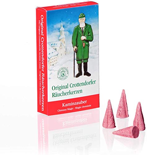 Crottendorfer Original Räucherkerzen - Weihnachtsdüfte, Räucherduft:Kaminzauber von Crottendorfer