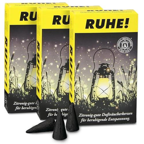Crottendorfer 3er-Pack Outdoor Räucherkerzen Set. Perfekter Schutz für Camping, Garten, Terrasse & Draußen - Made in Germany von Crottendorfer