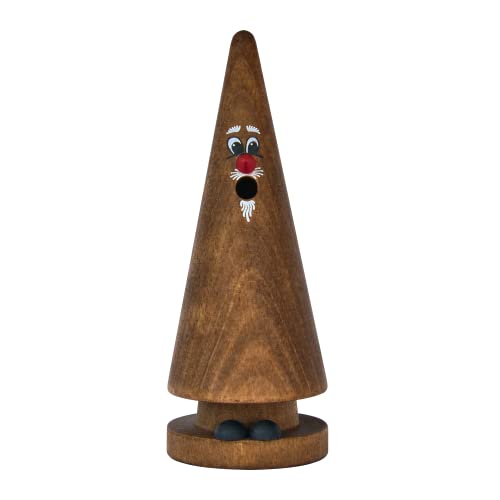 Crottendorfer Räucherkerzen - Räucherfigur/Räuchermännchen - Ziegenbeine - Motiv: Addi Advent - 13 cm - Made in Germany von Crottendorfer