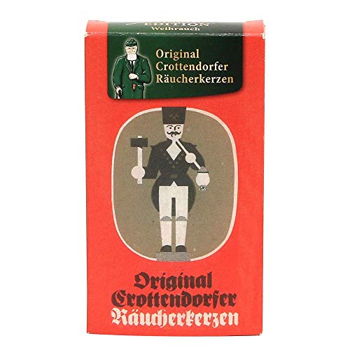 Crottendorfer Räucherkerzen Weihrauch Nostalgie 6 x 2 x 11 cm von Crottendorfer