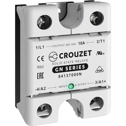 Crouzet Halbleiterrelais GN10DZL Last-Strom (max.): 10A Schaltspannung (max.): 280 V/AC Nullspannung von CROUZET