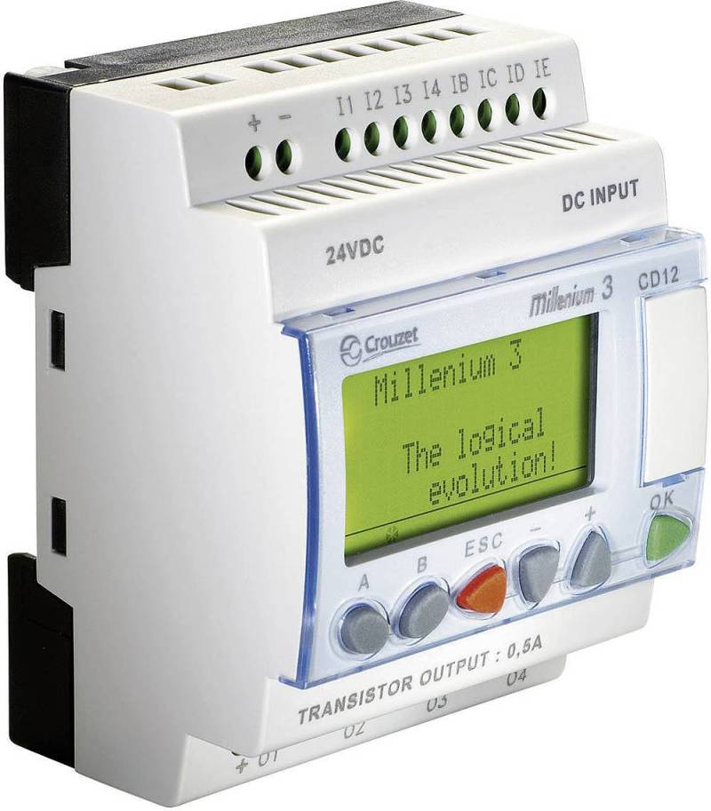 Crouzet Millenium 3 Cd12 S 88970042 Sps Steuerungsmodul Sps Siehe Text/Foto B-Ware Crouzet Millenium 3 Cd12 S 88970042 Sps Steuerungsmodul Sps Siehe Text/Foto B-Ware von Crouzet