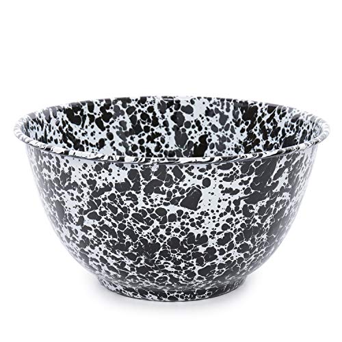 Crow Canyon Large Salad/Servierschale Black Marble von Crow Canyon Home