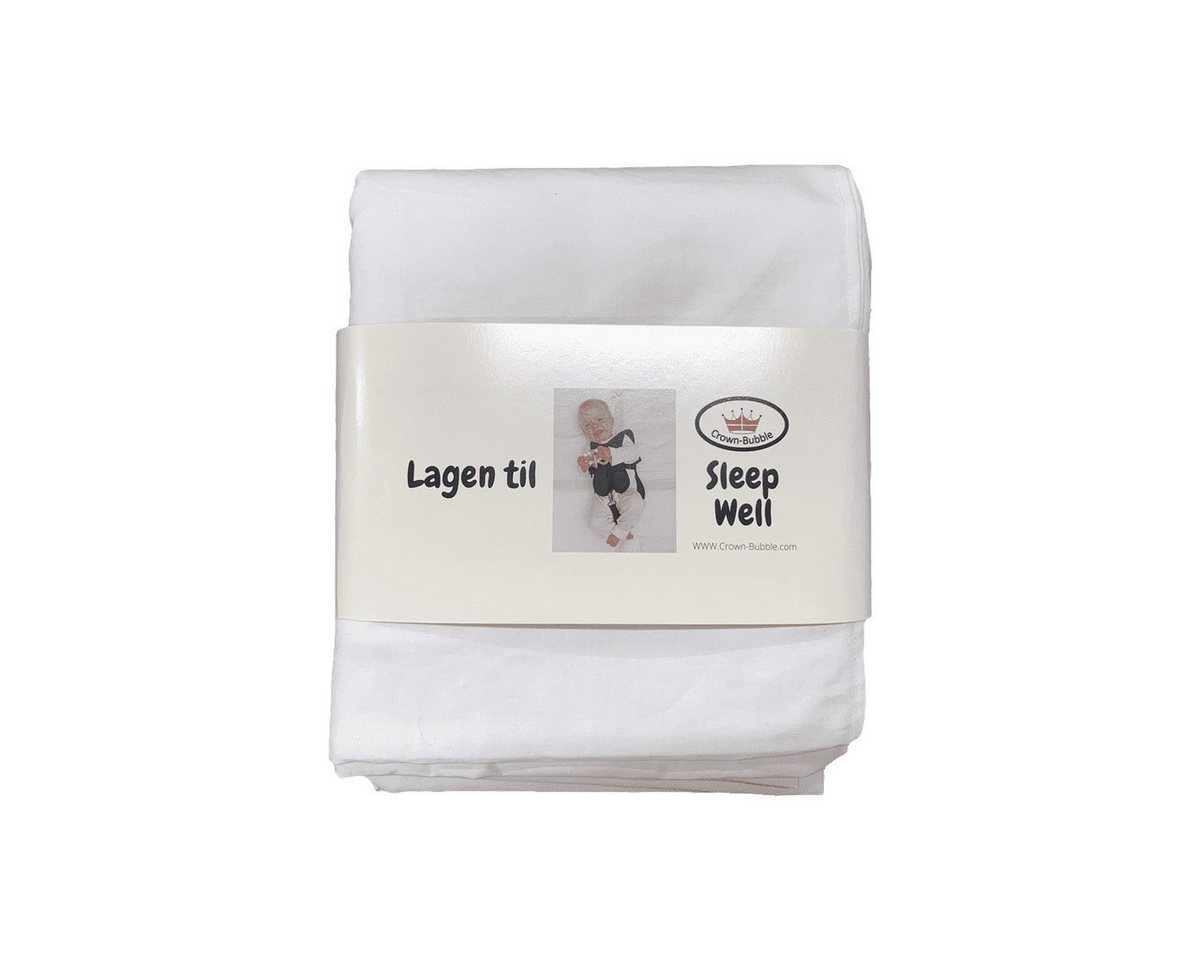 Crown Bubble Spannbettlaken Sleep Well Unisex Kinder, Jersey, (1 Stück), Spannbettlaken, Spannlaken, Spannbezug, Matratzenbezug, Bettbezug von Crown Bubble