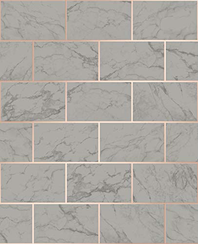 Crown M1511 Metro Brick Marble Charcoal von Crown