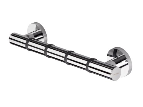 Croydex Grab-n-Grip Haltestange in modernem Design weiche Gummiringe 38 cm Chrom Croydex Grab-n-Grip Haltestange in modernem Design weiche Gummiringe 38 cm Chrom von Croydex