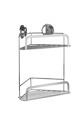 Croydex Stick N Lock Duschkorb, selbstklebend, 5 Jahre rostfrei, silberfarben Croydex Stick N Lock Duschkorb, selbstklebend, 5 Jahre rostfrei, silberfarben von Croydex