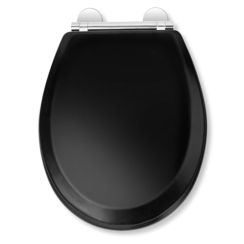 Croydex WL601121H WC-Sitz Lene Matt Schwarz von Croydex