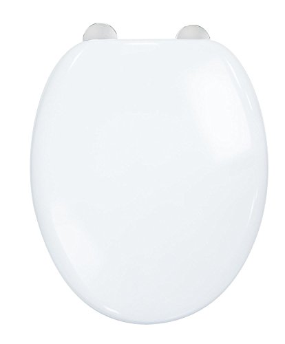 Croydex Grasmere Flexi-Fix WC-Sitz, verstellbare Scharniere mit rostfreien, verchromten Scharnierabdeckungen, antibakteriell behandelter Oberfläche und aus robustem Duroplast-Kunststoff, Weiß Croydex Grasmere Flexi-Fix WC-Sitz, verstellbare Scharniere mit rostfreien, verchromten Scharnierabdeckungen, antibakteriell behandelter Oberfläche und aus robustem Duroplast-Kunststoff, Weiß von Croydex