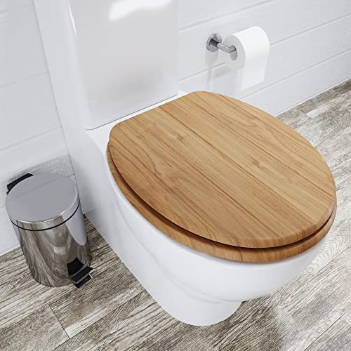 Croydex WL610576H Tramonti WC-Sitz, Eichenoptik von Croydex