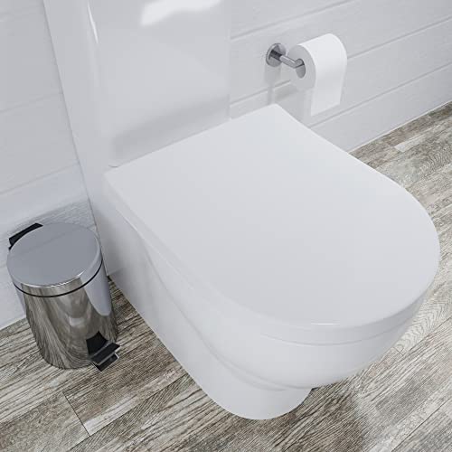 Croydex WL611022H Malo Toilettensitz, Weiß von Croydex