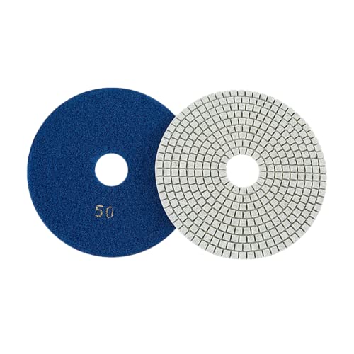 CruSio 6 Zoll 150 Mm Trocken-Nass-Diamant-Polierpads Flexible Schleifscheiben Für Granit 30#/50# von CruSio