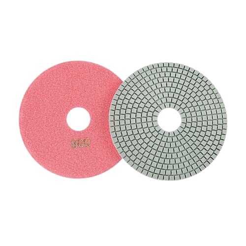 CruSio 6 Zoll 150 Mm Trocken-Nass-Diamant-Polierpads Flexible Schleifscheiben Für Granit 30#/800# von CruSio