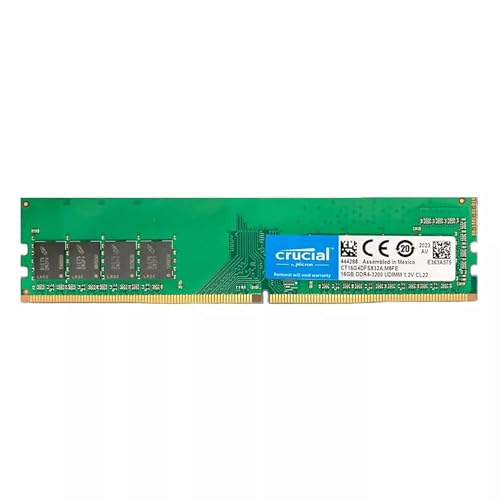 16 GB, 288-polig, DIMM, DDR4, PC4-25600, Nicht-toxisch. 16 GB, 288-polig, DIMM, DDR4, PC4-25600, Nicht-toxisch. von Crucial