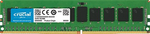 Crucial 8GB (DDR4, 2666 MT/s, PC4-21300, CL19, Dual Rank x8, ECC, Registered, DIMM, 288-Pin) Server Memory von Crucial