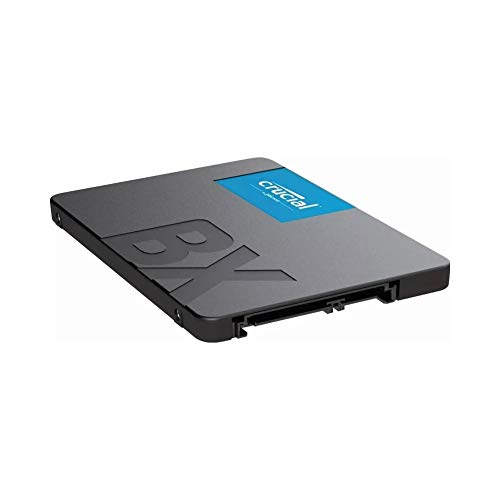 Crucial CT120BX500SSD1 BX500 120GB Internes SSD (3D NAND, SATA, 2,5-Zoll) Schwarz von Crucial