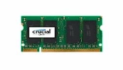 Crucial CT12864AC667 - - DDR2-1 GB - SO-DIMM 200-pin - 667 MHz / PC2-5300 - CL5-1.8 V - unbuffered - Non-ECC von Crucial