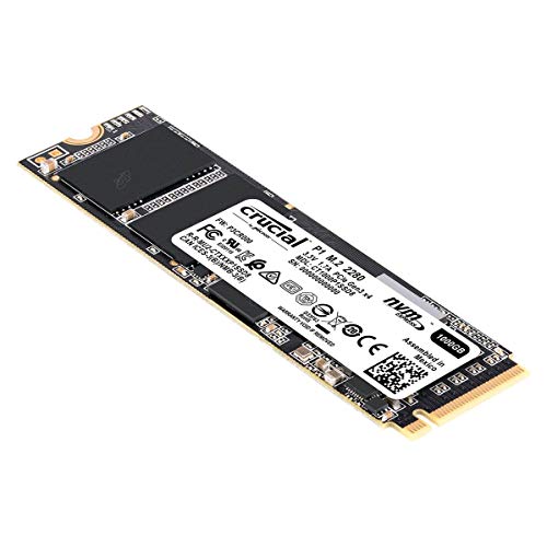 Crucial P1 CT1000P1SSD8 1TB Internes SSD (3D NAND, NVMe, PCIe, M.2) von Crucial