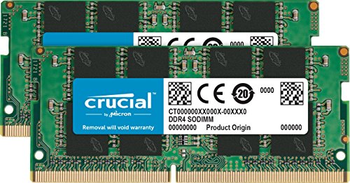 Crucial RAM CT2K8G4SFRA32A 16GB (2x8GB) DDR4 3200MHz CL22 (2933MHz oder 2666MHz) Laptop Arbeitsspeicher Kit von Crucial