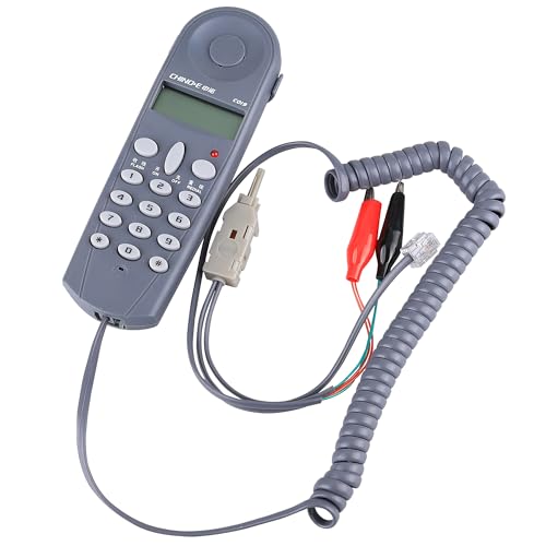 Cruiser P522G50MNSK Telefon Line Netzwerk Kabel Tester Butt Test Tester Lineman Werkzeug Kabel Set mit Steckern und Tischler von Cruiser