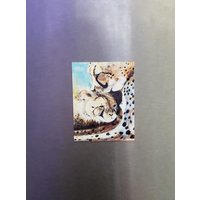 Baby Und Mama Gepard Magnet, Wildtier Print, Muttertag Geschenk, Geschenke Für Mama, Kunst von CrumksCreations