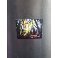 Kürbis Magnet, Patch, Halloween Dekoration, Cooles Unikat Locken - Und Kühlschrankmagnet von CrumksCreations