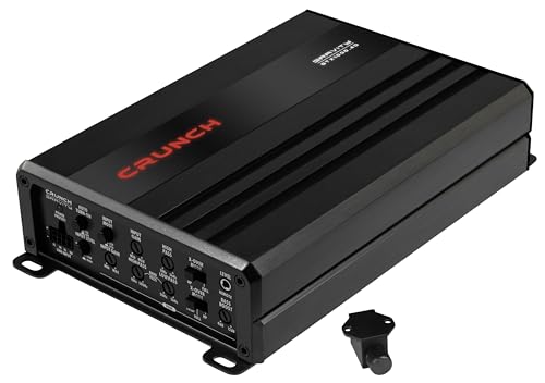 CRUNCH GTX1000.4D - Class D Digital 4-Kanal Verstärker mit 1000 W max | GRAVITY MINI AMPLIFIERS | CRUNCH Car Audio unlimited von Crunch
