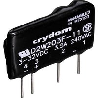 Crydom Halbleiterrelais D2W202F 2A Schaltspannung (max.): 280 V/AC Nullspannungsschaltend 1St. von Crydom