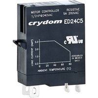 Crydom Halbleiterrelais ED06E5 5A Schaltspannung (max.): 48 V/DC Nullspannungsschaltend 1St. von Crydom