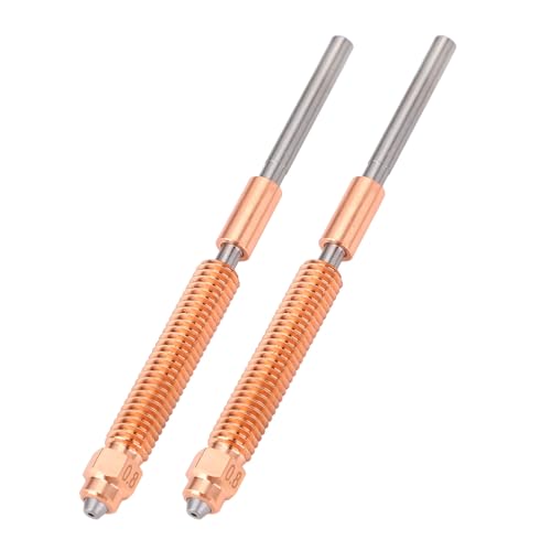 Cryfokt 3D -Drucker -Hotend Düse, 7,8 MOHS Härte Gute Kompatibilität Alle Metalldesign 3D Druckerdüse Zum Reparieren (0,8 mm) von Cryfokt