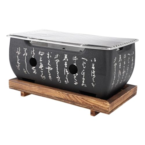 Cryfokt Barbecue -Grill Im Japanischen Stil, Grillgrill Offen, Schnelle Heizung für Partys (M) von Cryfokt