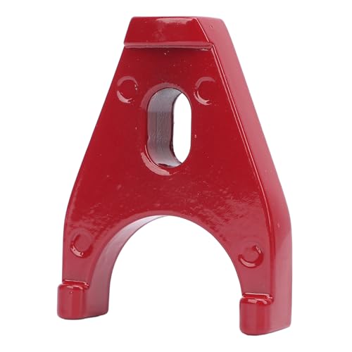 Cryfokt Billet Aluminiumverteiler Klemme, Chrome Easy Installation Distributor Hold Down Clamp Secure Fixation für BBC -Motoren 283 327 350 383 Blöcke (Rot) von Cryfokt