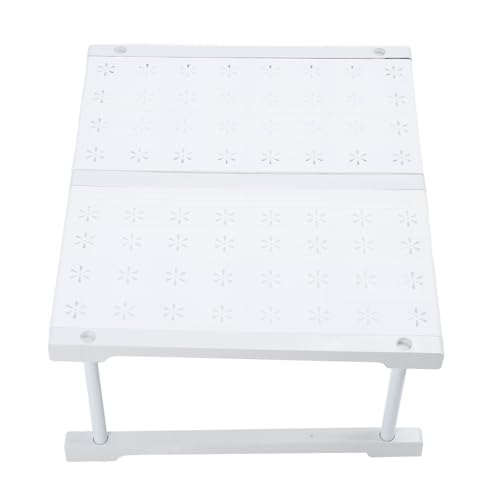Cryfokt Closet Organizer, Platz Sparende Garderobe Organizer Kohlenstoffstahl ABS PP für Schrank (Länge 37-48cm / 14.6-18,9in) von Cryfokt