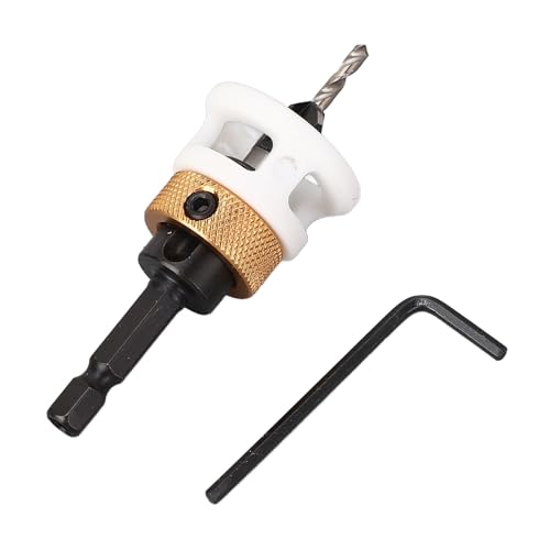 Cryfokt Countersink -Bohrer -Bit Set, Legiertes Stahlverjüngungsbitfunknip 3/8 Zoll Sockel Vielseitig 82 Grad für Holzbearbeitung Cryfokt Countersink -Bohrer -Bit Set, Legiertes Stahlverjüngungsbitfunknip 3/8 Zoll Sockel Vielseitig 82 Grad für Holzbearbeitung von Cryfokt