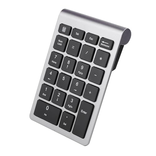 Cryfokt Cryfokts7ymein2w9-12 Ergonomische USB-Tastatur, Plug-and-Play, niedrige Verzögerung, schnelle Rückprallgeschwindigkeit, Ziffernblock, für für Android (Eisengrau) von Cryfokt