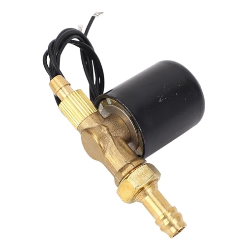 Cryfokt Elektrisches Magnetventil, Einfach zu Installieren Schweißmagnetventil Messing für die Industrie von Cryfokt