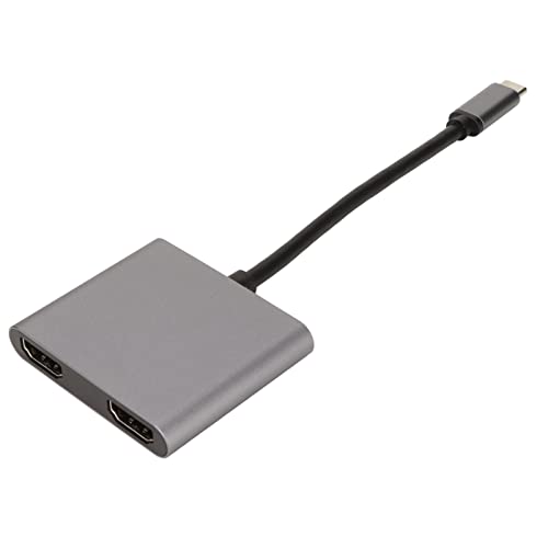 Cryfokt HD -Multimedia -Grenzflächenadapter, Ausgezeichnete Wärmedissipation USB C Bis HD Multimedia Interface Adapter Plug and Play High Definition für Laptop für Handy von Cryfokt