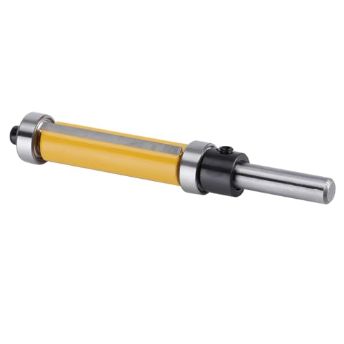 Cryfokt Holzbearbeitungsrouter 6,35 Mm Schaftdurchmesser mit Oberen und Unteren Lager Shank Holzbearbeitungswerkzeug Straight Router Bit für Haushalt Elektrische Holzrouter Cryfokt Holzbearbeitungsrouter 6,35 Mm Schaftdurchmesser mit Oberen und Unteren Lager Shank Holzbearbeitungswerkzeug Straight Router Bit für Haushalt Elektrische Holzrouter von Cryfokt