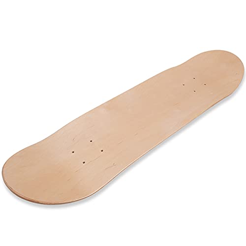 Cryfokt Holzbrettdeckel, Skate -Board -Deck, Universal Maple für Skateboardzubehör Ersatz Zubehör von Cryfokt
