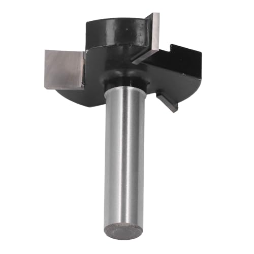 Cryfokt Holzfräsenschneider, Anti -Rebound -Funktion 3 Zähne T Form 12mm Werkzeug Shank Router Bit Zum Schnitzen von Trimmmaschine Cryfokt Holzfräsenschneider, Anti -Rebound -Funktion 3 Zähne T Form 12mm Werkzeug Shank Router Bit Zum Schnitzen von Trimmmaschine von Cryfokt