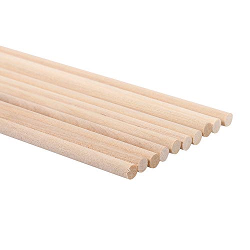 Cryfokt Holzkünste Bastelstöcke, Glatte Stick Dübel Stangenstangen Hartholzstangen Kunststangen Holzstangen 10pcs 30 Cm Lang DIY Wood Rod, Holzdübelstangen 10pcs Holzrunde Stöcke für Musikklasse für Cryfokt Holzkünste Bastelstöcke, Glatte Stick Dübel Stangenstangen Hartholzstangen Kunststangen Holzstangen 10pcs 30 Cm Lang DIY Wood Rod, Holzdübelstangen 10pcs Holzrunde Stöcke für Musikklasse für von Cryfokt